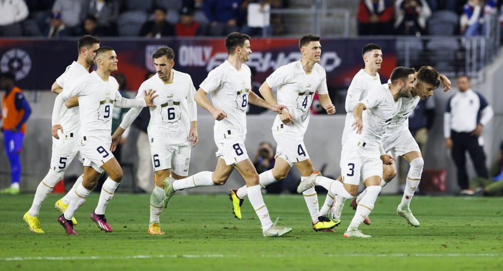 SOCCER: JAN 25 USA vs Serbia