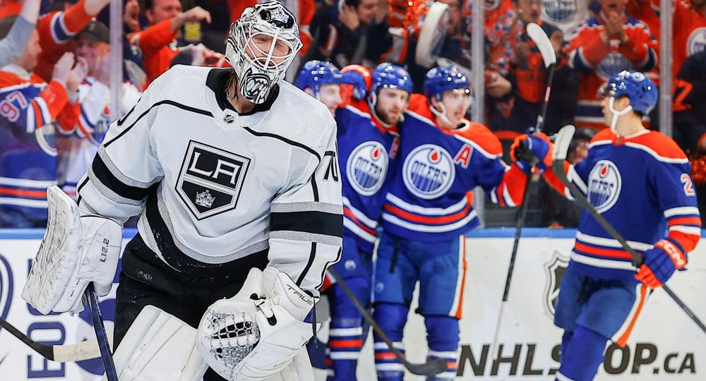 NHL: APR 19 Western Conference First Round - Kings at Oilers