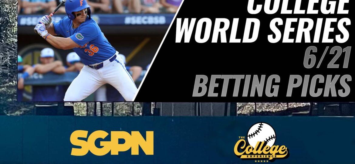 College World Series Picks For Wednesday 6/21 | The College Baseball Experience (Ep. 75)