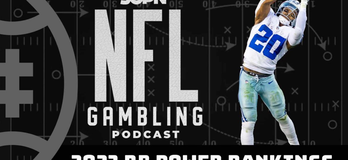 2023 Running Back Power Rankings And Total Rushing Yards Bets | | NFL Gambling Podcast (Ep. 163)