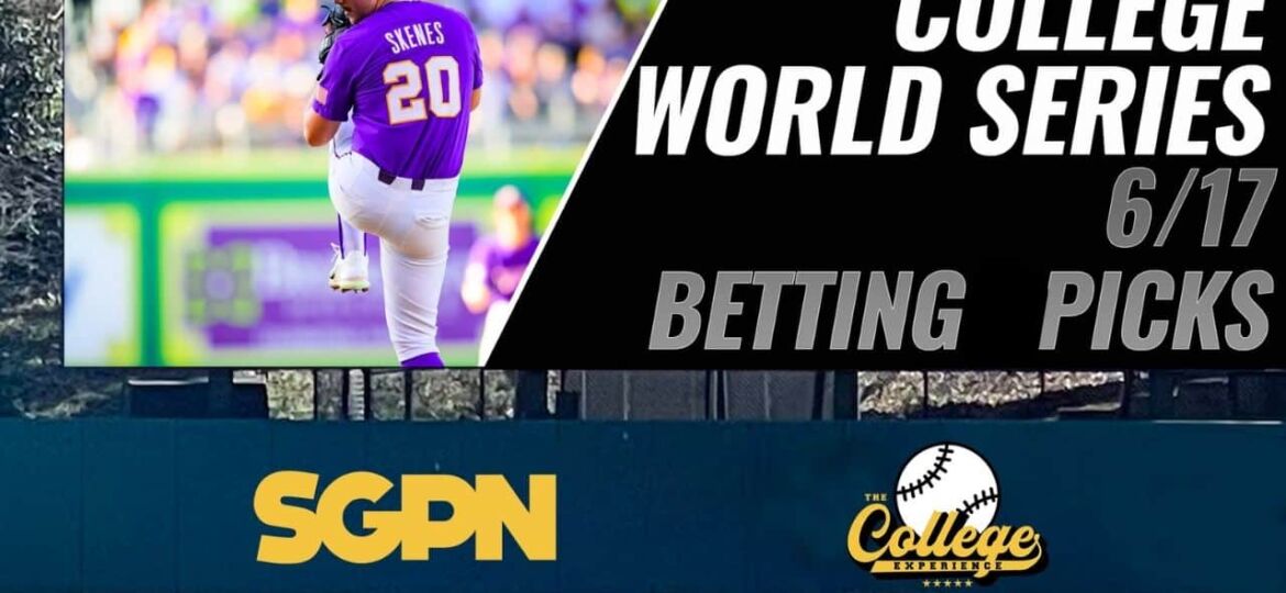 College World Series Picks For Saturday 6/17 w/ Matt Grissom | The College Baseball Experience (Ep. 71)