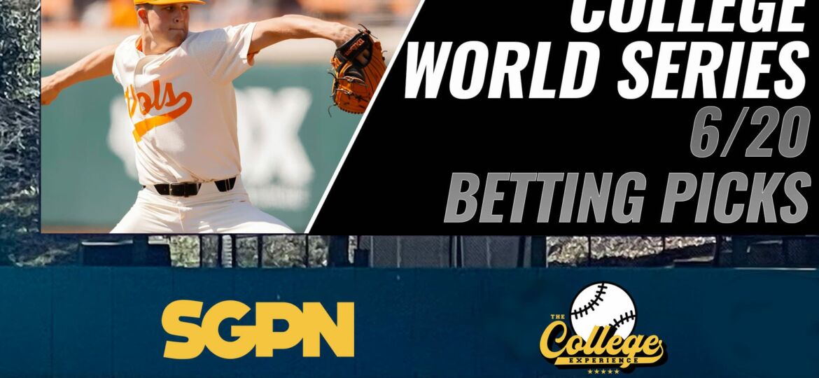 College World Series Picks For Tuesday 6/20 w/ Johnny Venezia | The College Baseball Experience (Ep. 74)