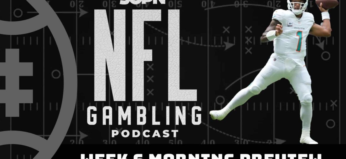 NFL Week 6 Morning Games Preview & Picks | NFL Gambling Podcast (Ep. 206)