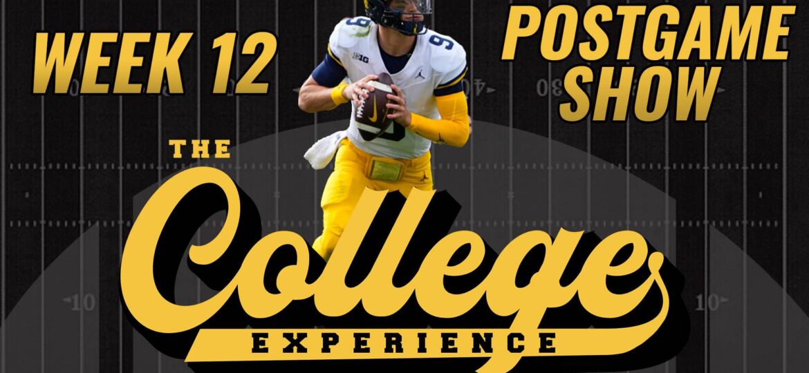 College Football Week 12 Reaction Show | The College Football Experience (Ep. 1523)