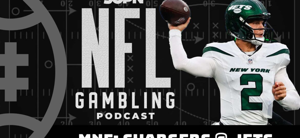 NFL Week 9 MNF Betting Picks: Chargers vs. Jets | NFL Gambling Podcast (Ep. 223)