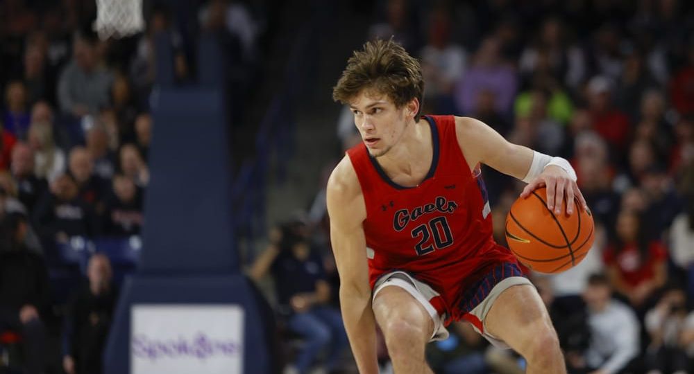 COLLEGE BASKETBALL: FEB 25 Saint Mary's at Gonzaga