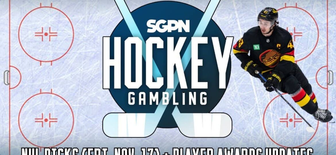 NHL Picks (Fri, Nov. 17th) + NHL Awards Updates | Hockey Gambling Podcast (Ep. 272)