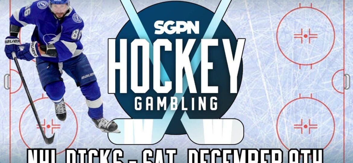 NHL Picks - Saturday, Dec. 9th - NHL Best Bets | Hockey Gambling Podcast (Ep. 283)