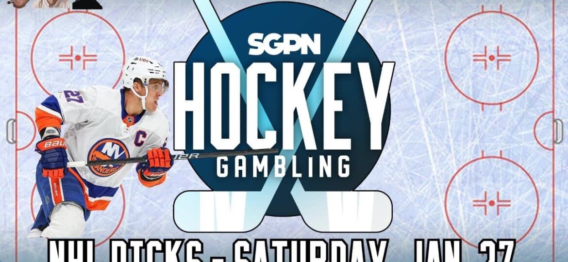 NHL Picks - Saturday, January 27th - NHL Best Bets | Hockey Gambling Podcast (Ep. 309)