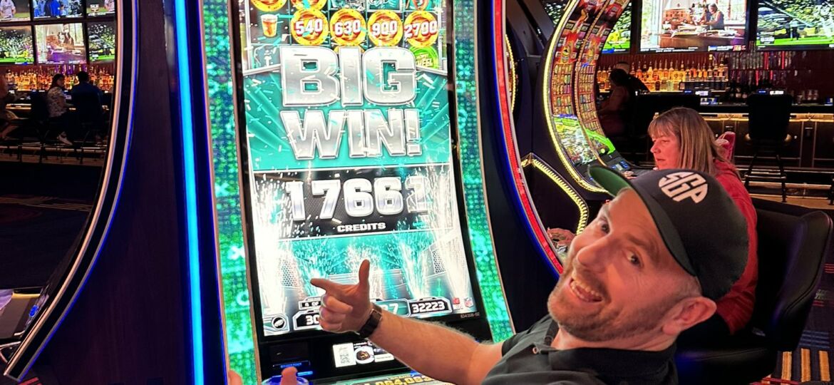 NFL Super Bowl Jackpot the NFL-Themed Slot Machine - Circa Las Vegas