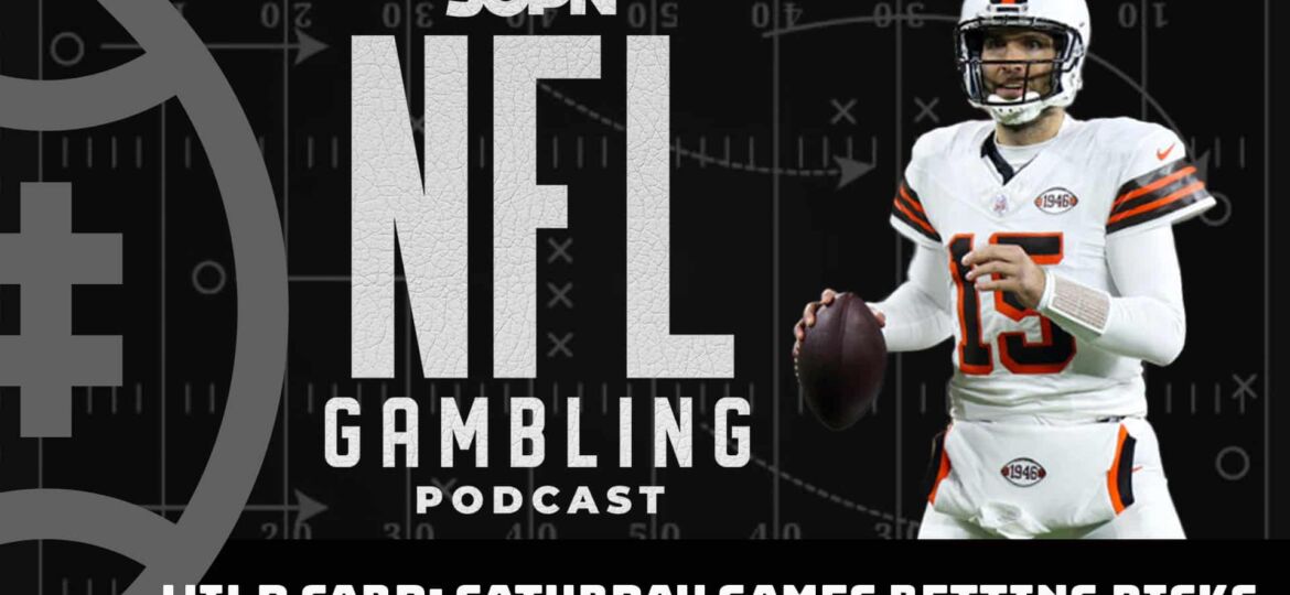 NFL Super Wild Card Weekend: Saturday Game Picks + DFS Preview | NFL Gambling Podcast (Ep. 269)