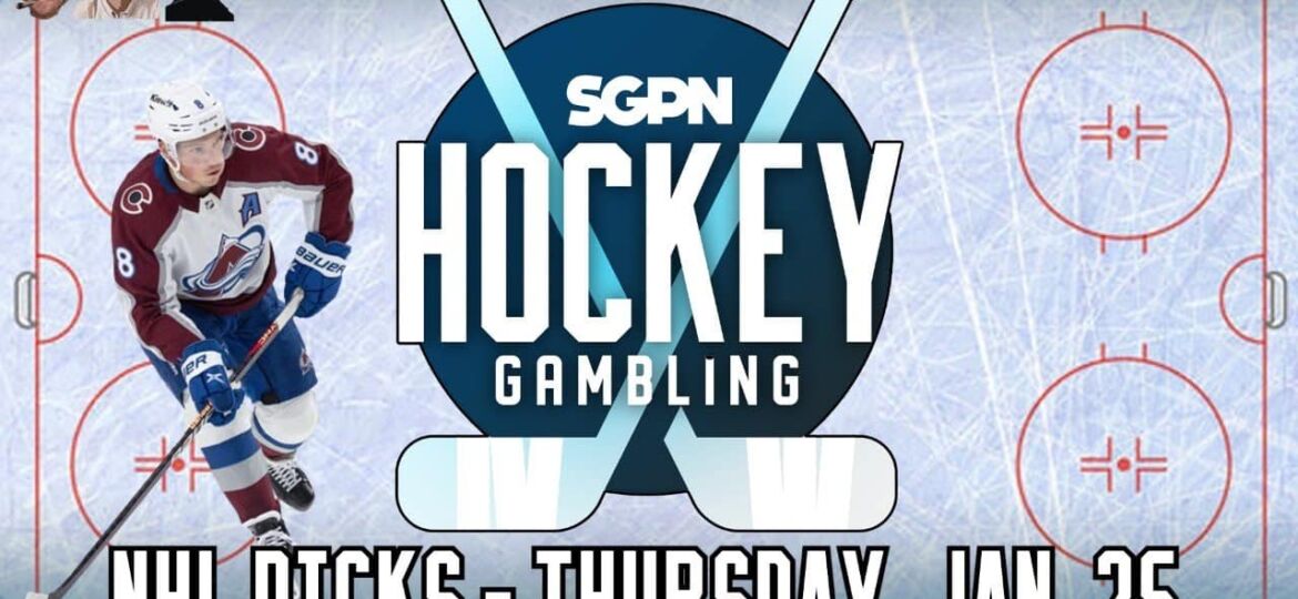 NHL Picks - Thursday, January 25th - NHL Best Bets | Hockey Gambling Podcast (Ep. 308)