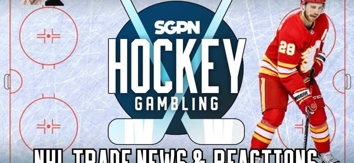 NHL Trade Reaction: Elias Lindholm to Vancouver, Sean Monahan to Winnipeg | Hockey Gambling Podcast (Ep. 310)