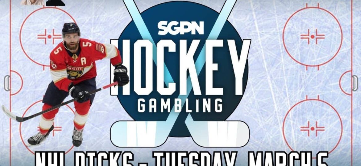 NHL Picks - Tuesday, March 5th - NHL Best Bets | Hockey Gambling Podcast (Ep. 325)