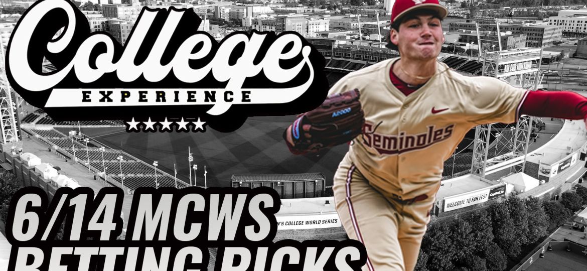 College World Series Picks 6/14 - NCAA Baseball Gambling | The College Baseball Experience (Ep. 134)